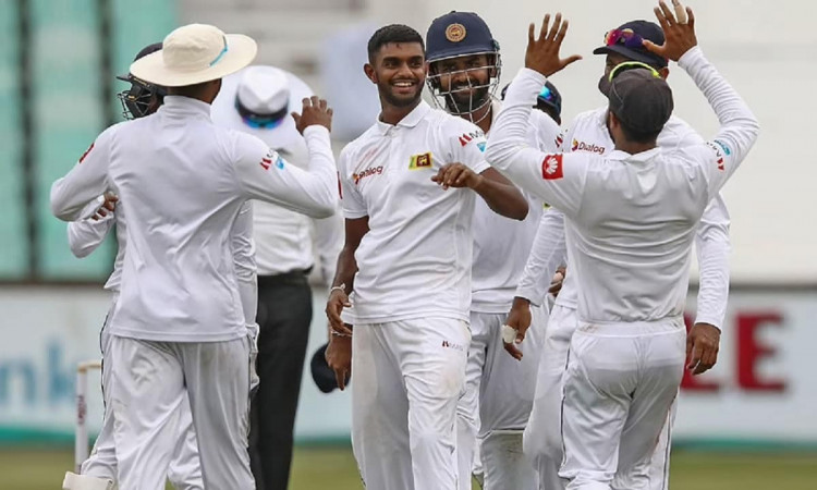 SL vs ENG Lasith Embuldeniya and Lahiru Thirimanne made a unique recdord for the 1st time in test