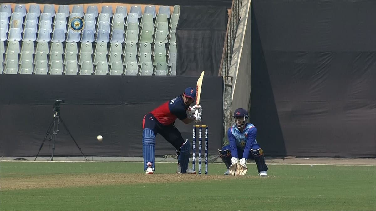Syed Mushtaq Ali T20 Tournament Syed Mushtaq Ali Trophy: Nitish Rana Fires as Delhi set a target of 206 runs against Mumbai