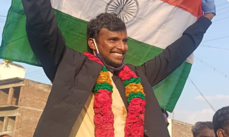 T Natarajan gets royal welcome after historic win over australia 