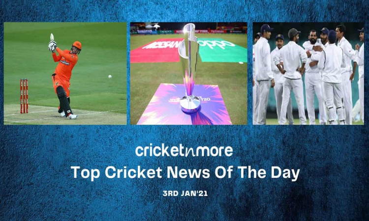 Top Cricket News Of The Day 3rd Jan