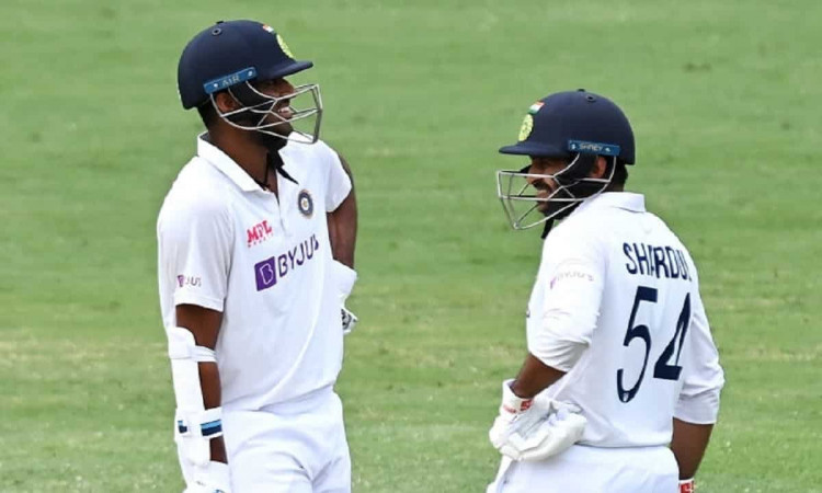  Washington Sundar, Shardul Thakur create new record for India with 123 runs partnership in Brisbane