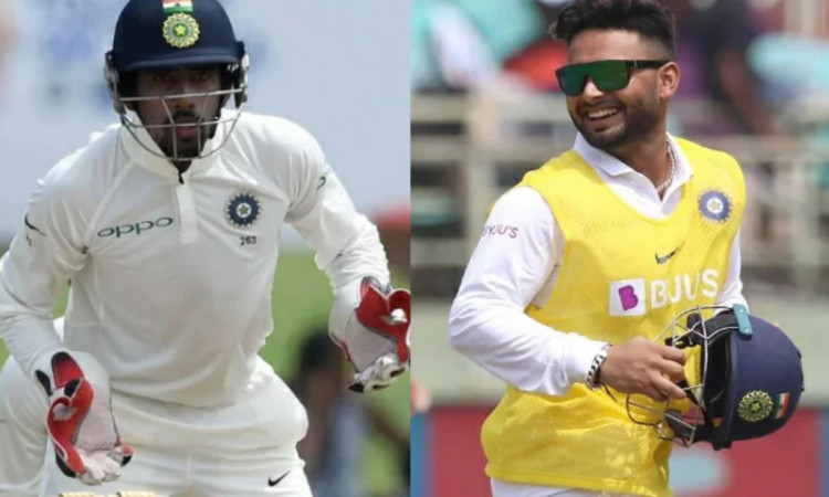 Cricket Image for Wriddhiman Saha Talks About His Relationship With Rishabh Pant