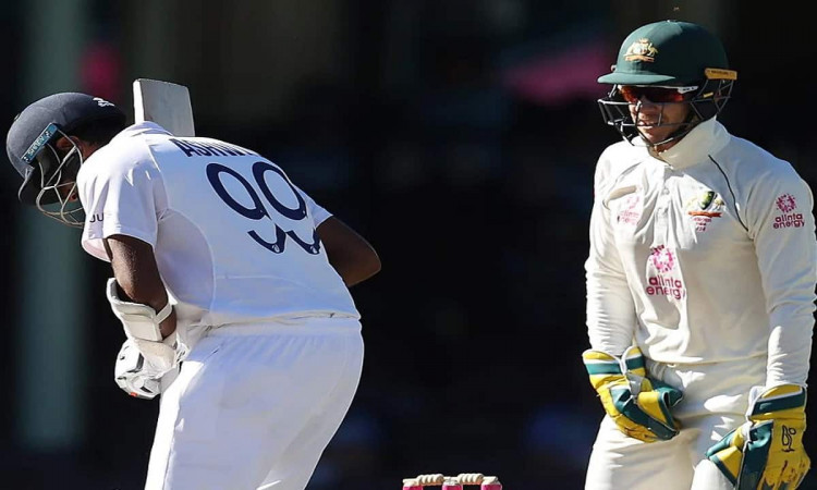 Image of Cricket AUS vs IND Australian Captain Tim Paine Sledgin Indian Player R Ashwin