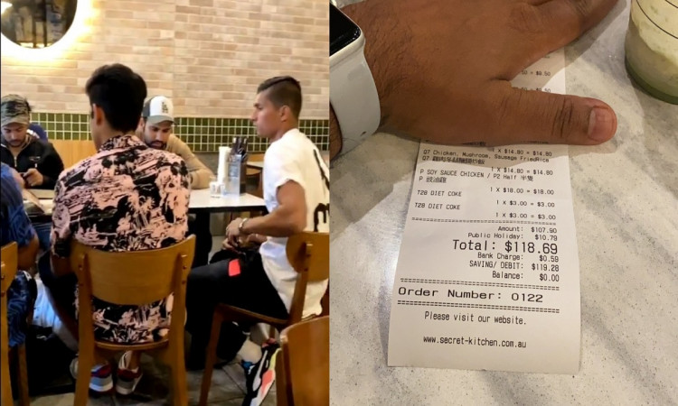Aus vs Ind: Fan Pays Restaurant Bill Of Indian Cricketers In Melbourne Images