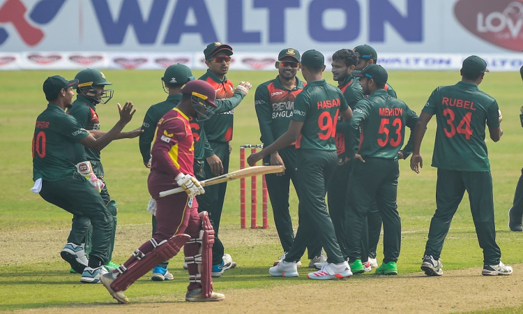 Cricket Image for Bangladesh Dismiss West Indies For 148 In Second ODI