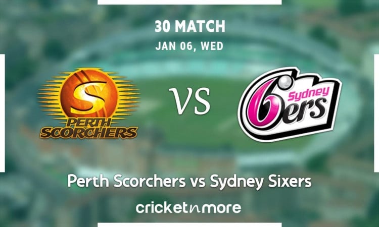 image for cricket Perth Scorchers vs Sydney Sixers