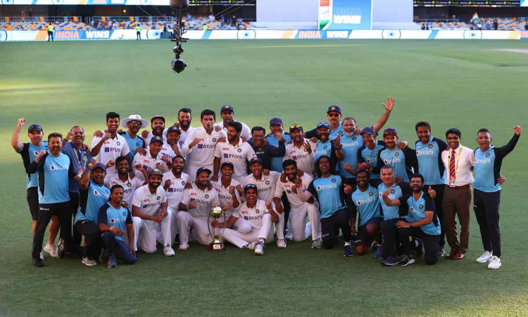 Cricket Image for 'Greatest Test Victory': India's Win At Brisbane Light Up Social Media