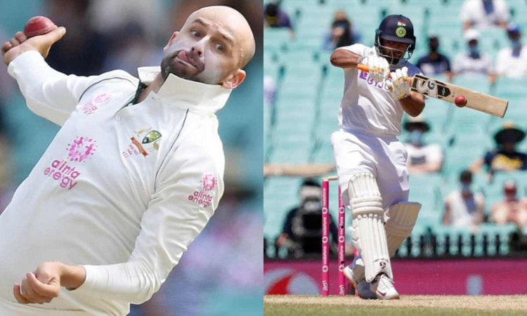 nathan lyon prepared to bowl his mystery ball jeff in brisbane test against india