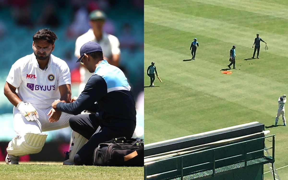 Image For Wriddhiman Saha in sydney test 2021 Image Source : Twitter