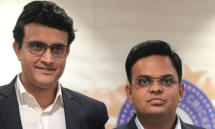 Image of BCCI President and Secretary Sourav Ganguly and Jay Shah