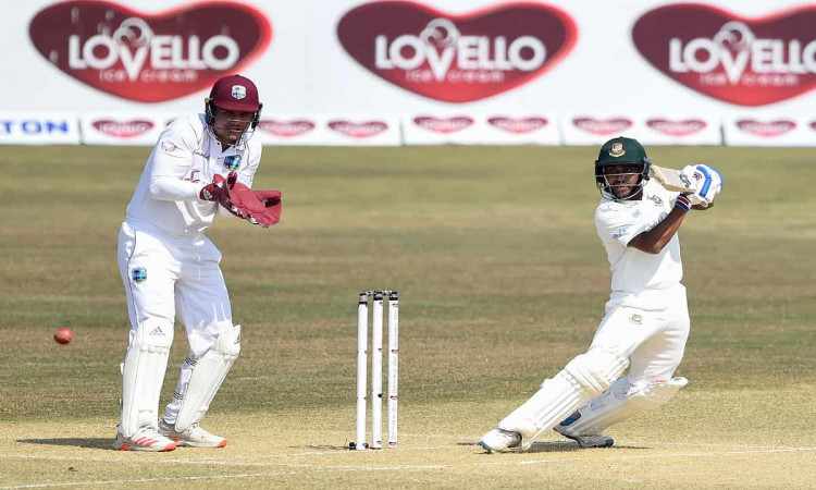 Cricket Image for 1st Test: Bangladesh Score 430, West Indies 36/2 At Tea