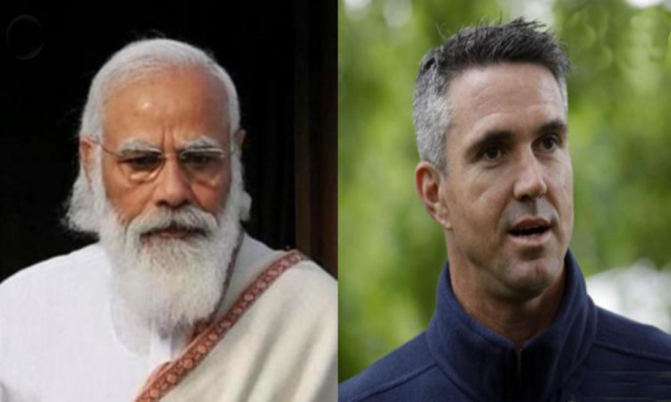 Cricket Image for Prime Minister Narendra Modi Reply To Kevin Pietersen Tweet