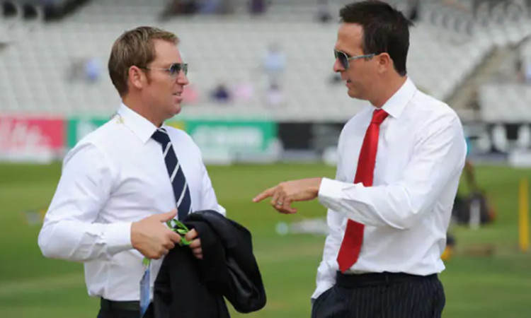 Cricket Image for Michael Vaughan Reacts After Shane Warne Lashes Out England Cricket Team