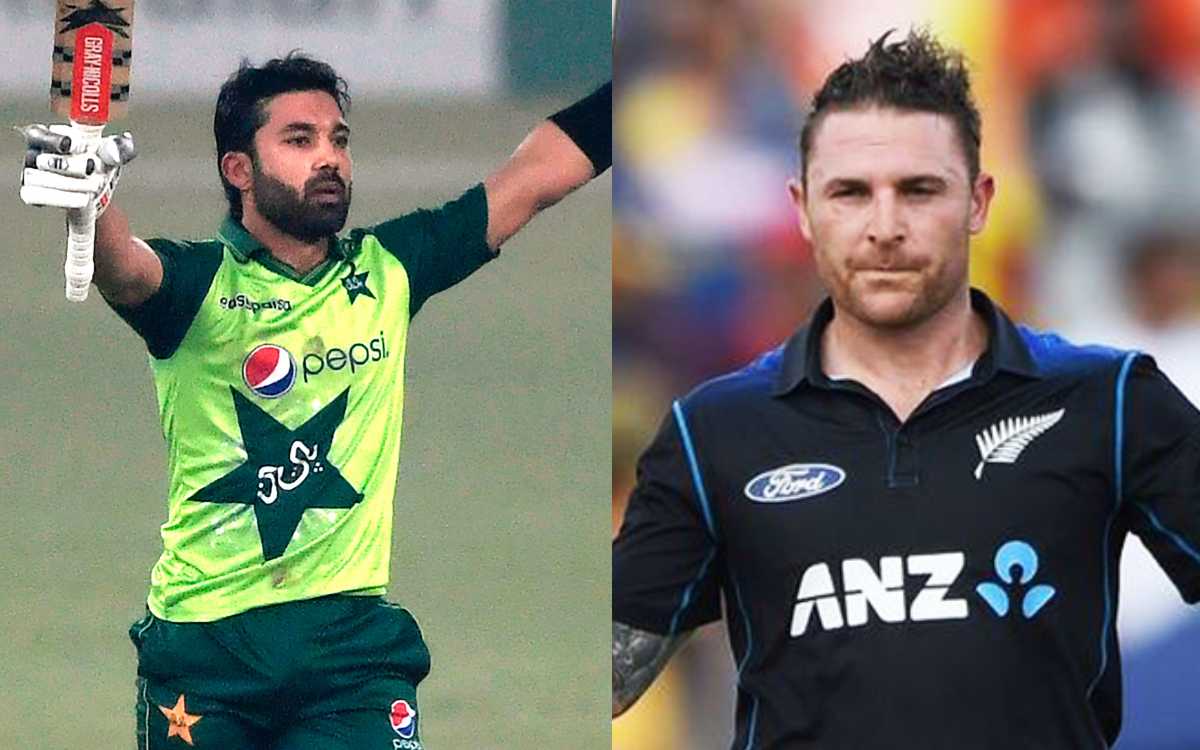 Mohammad Rizwan and Brendon mccullum Mohammad Rizwan and Brendon mccullum