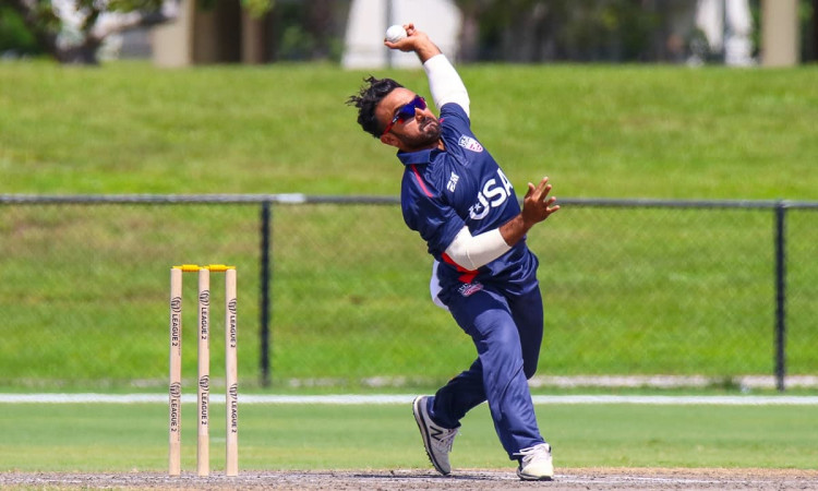 Cricket Image for USA Spinner Nisarg Patel Cleared To Bowl Again By ICC