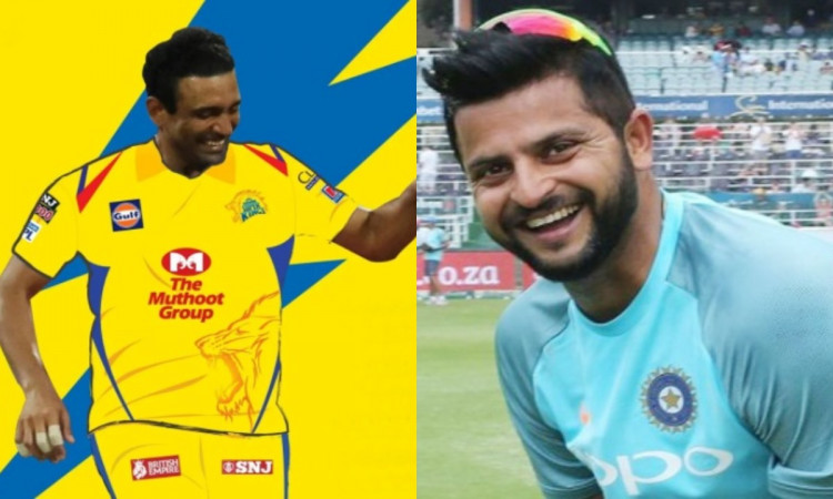 Cricket Image for IPL 2021 Suresh Raina Welcomes Robin Uthappa To Csk In A Funny Way