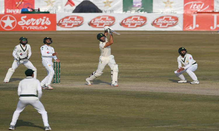 Cricket Image for PAK vs SA: दक्षिण अफ्रीका को रावलपिंडी टेस्ट में पाकिस्तान ने दिया 370 रनों का टार