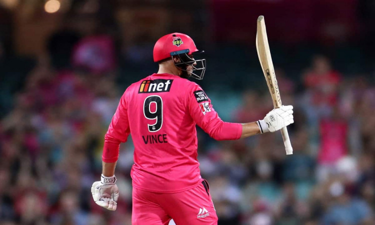 BBL Final: James Vince's 95 Help Sydney Sixers Score 188/6 Against Perth Scorchers 