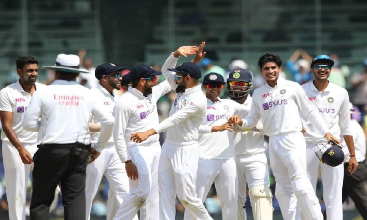 Cricket Image for Chennai Test: India Beat England By 317 Runs, Series Level 1-1