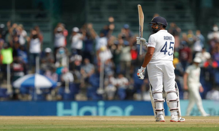 Cricket Image for Ind Vs Eng Rohit Sharma Expressed Happiness Regarding Audience On The Indian Field