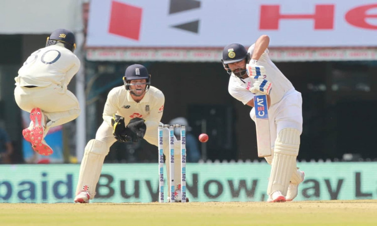 Cricket Image for Ind vs Eng, 2nd Test: Rohit Sharma Scores First Test Century In Over A Year