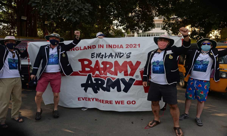 Cricket Image for Inspired By Die-Hard Fan, Barmy Army Musters Half Dozen For India Tests