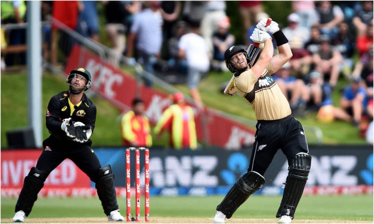 Cricket Image for मार्टिन गुप्टिल के तूफ़ान में उड़ा ऑस्ट्रेलिया, दूसरे टी-20 में न्यूज़ीलैंड ने बना