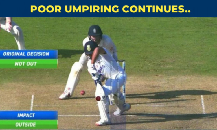 Cricket Image for Umpire Committed A Mistake During India Vs England Day 2 