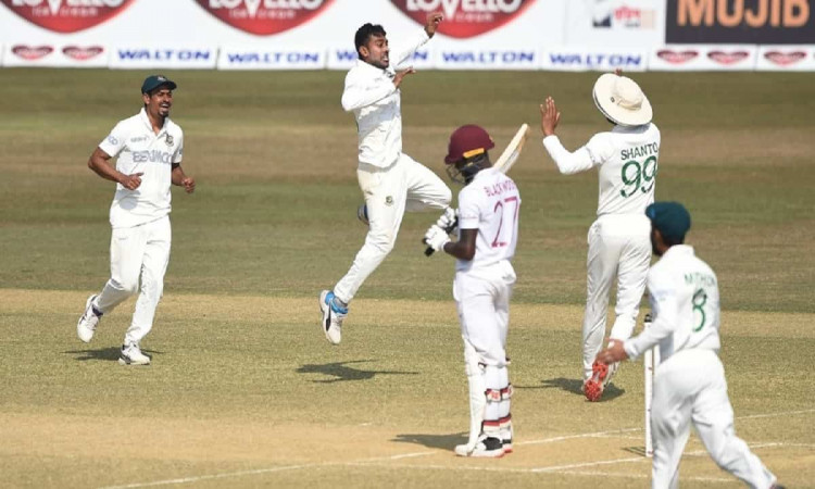 West Indies 259 all out in first innings against Bangladesh