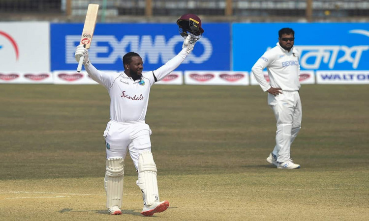 1st Test: Debutant Kyle Mayers Double Ton Helps West Indies Chase 395 Against Bangladesh