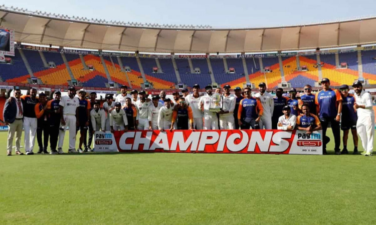 Cricket Image for भारत ने चौथे टेस्ट में इंग्लैंड को पारी और 25 रनों से रौंदा,पहुंची ICC वर्ल्ड टेस्