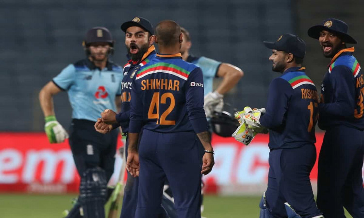 Cricket Image for India Beat England By 7 Runs In A Breath Taking Match Against England