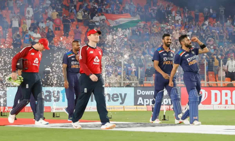 Cricket Image for IND vs ENG: धवन-अक्षर की टीम इंडिया के प्लेइंग XI से छुट्टी,दूसरे टी-20 में मुंबई 