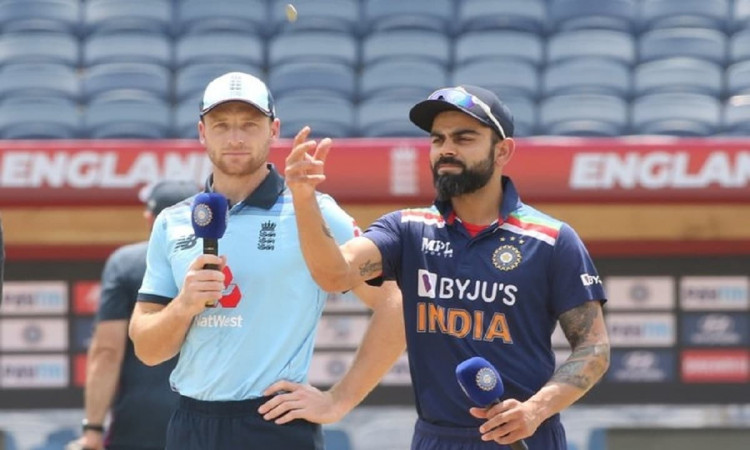 Cricket Image for IND vs ENG: विराट कोहली फिर हारे टॉस, इंग्लैंड ने तीसरे वनडे में चुनी गेंदबाजी, प्