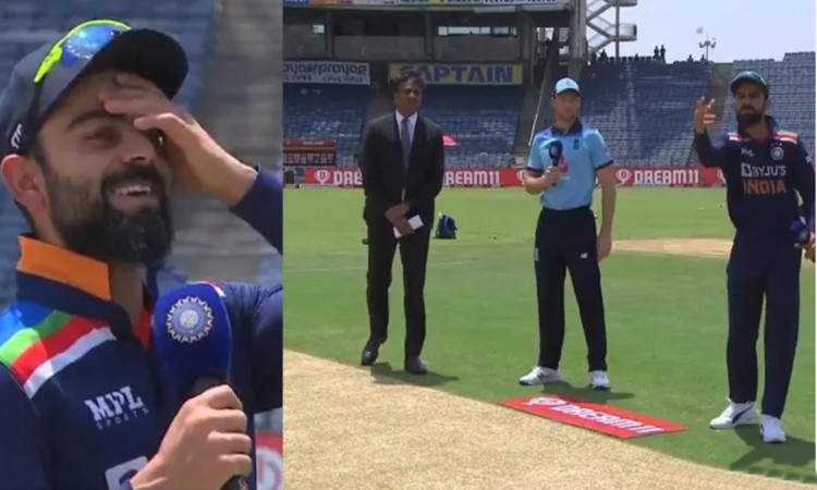 Cricket Image for Ravichandran Ashwin Reacts After Virat Kohli Loss The Toss Against England