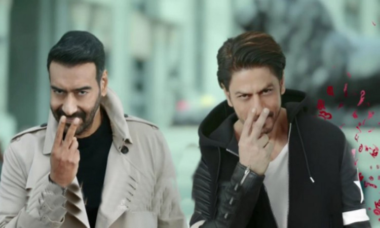 Cricket Image for Kolkata Knight Riders Owner Shah Rukh Khan Trolled After Vimal Ad With Ajay Devgn