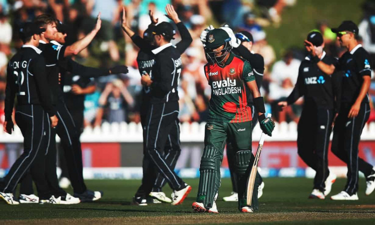  New Zealand beat Bangladesh by 164 runs in third ODI and won the series 3-0