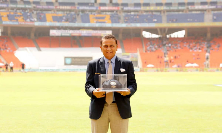 Cricket Image for सुनील गावस्कर के टेस्ट डेब्यू को 50 साल हुए पूरे,बीसीसीआई ने ऐसे किया सम्मानित,देख