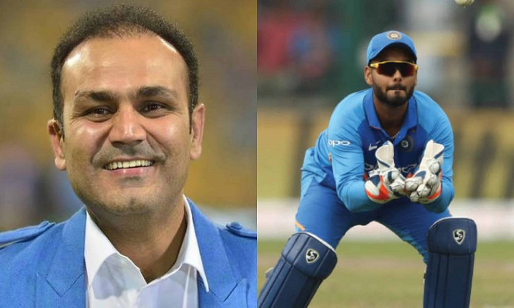 Cricket Image for Virender Sehwag Praise Rishabh Pant Says He Reminds Him Of His Early Days