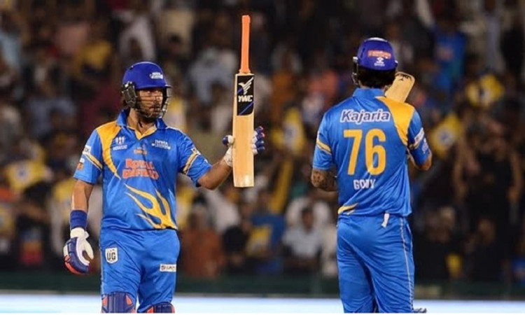 Watch VIDEO: Yuvraj Singh smashes four sixes in a row in Road Safety World Series 2020-21