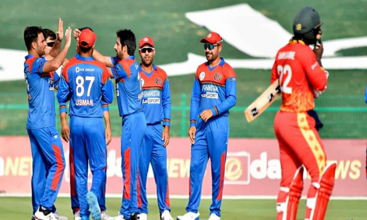 Cricket Image for  Afghanistan Beat Zimbabwe By 48 Runs To Take A 1 0 Lead In The Series In T20i Cri