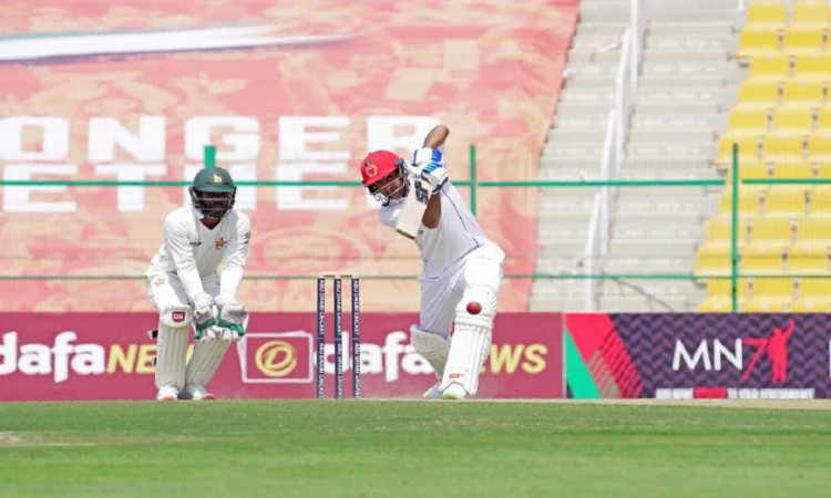 Cricket Image for AFG vs ZIM: टेस्ट मैच के दूसरे दिन अफगानिस्तान की किस्मत रही बुलंद