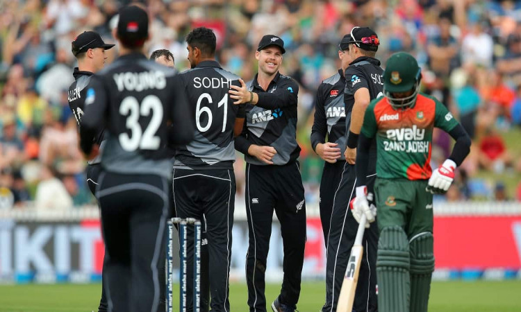 Cricket Image for 1st T20I: Conway, Sodhi Star As New Zealand Beat Bangladesh