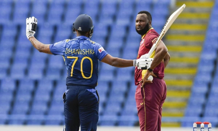Cricket Image for WI vs SL: Danushka Gunathilaka Out Obstructing The Field As Sri Lanka Make 232 In 