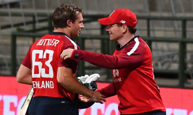 Cricket Image for England's Buttler Hails 'Pioneer' Morgan After 100th T20