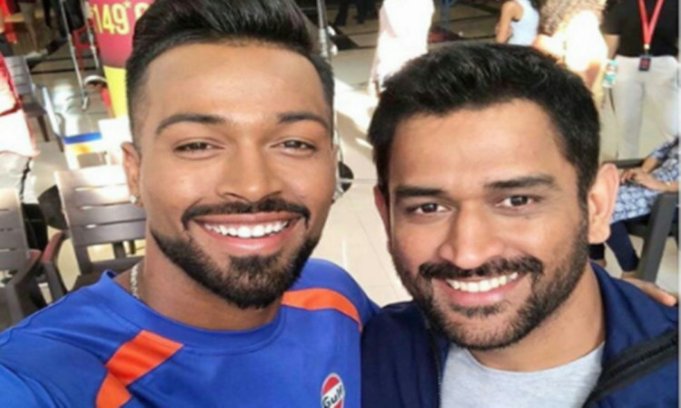 Cricket Image for Hardik Pandya Shares Former Indian Captain Ms Dhoni Younger Version Photo