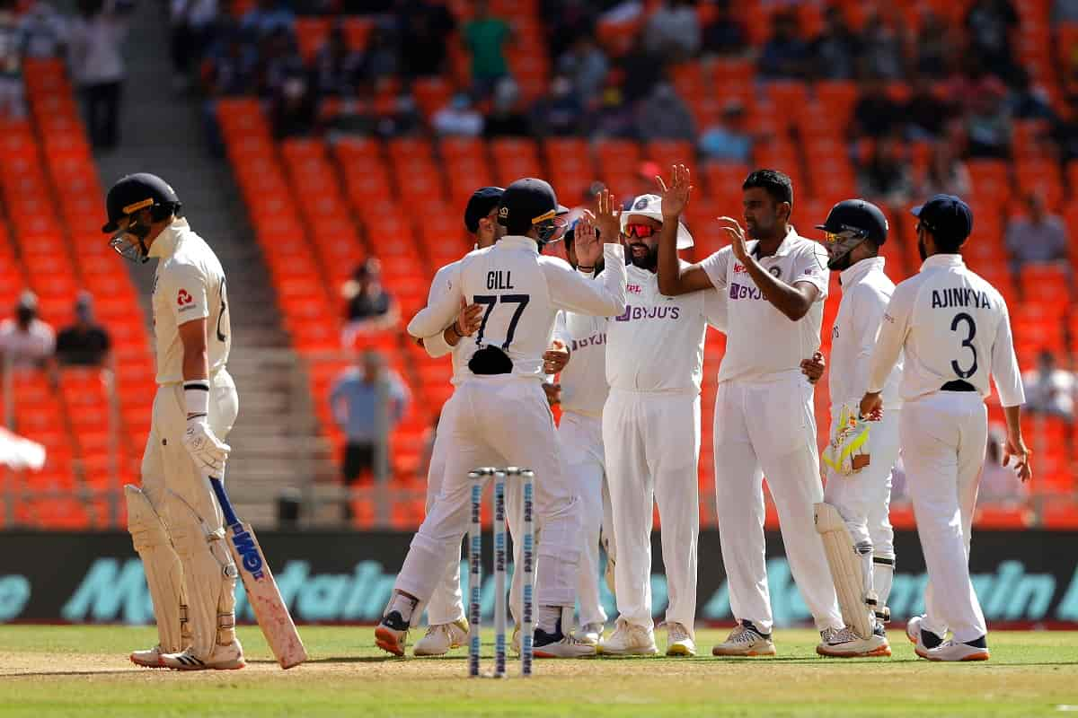 england versus india score