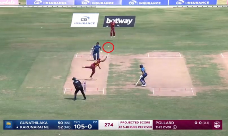 Cricket Image for West Indies Vs Sri Lanka Kieron Pollard Brilliant Catch Watch Video