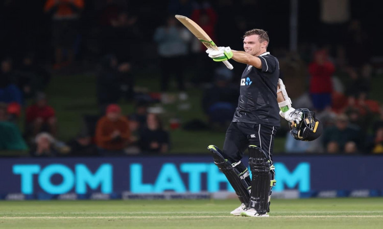 Cricket Image for New Zealand Beat Bangladesh By 5 Wickets With Tom Lathams Century