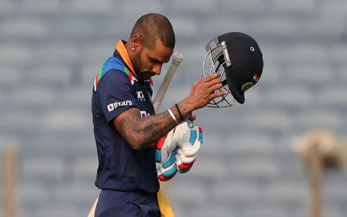 इंग्लैंड के खिलाफ शिखर धवन का शतक महज 2 रनों से रहा अधूरा Shikhar Dhawan's century against England was incomplete by just 2 runs In one Day Match